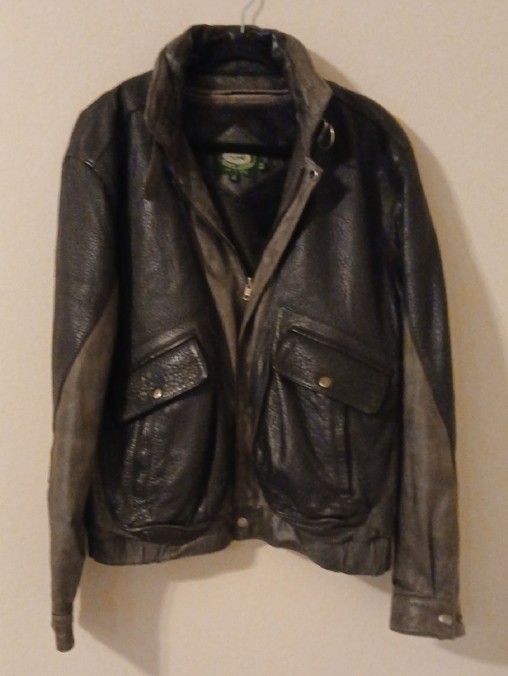 Vintage HILL & Archer Leather Coat